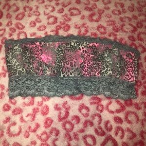 Pink brand bandeau